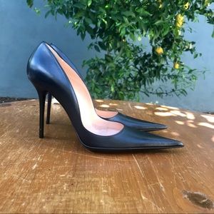 Black Les Tropeziennes Leather Pump